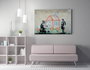Wallity Lienzo Decorativo Banksy WY139 50 x 70 cm